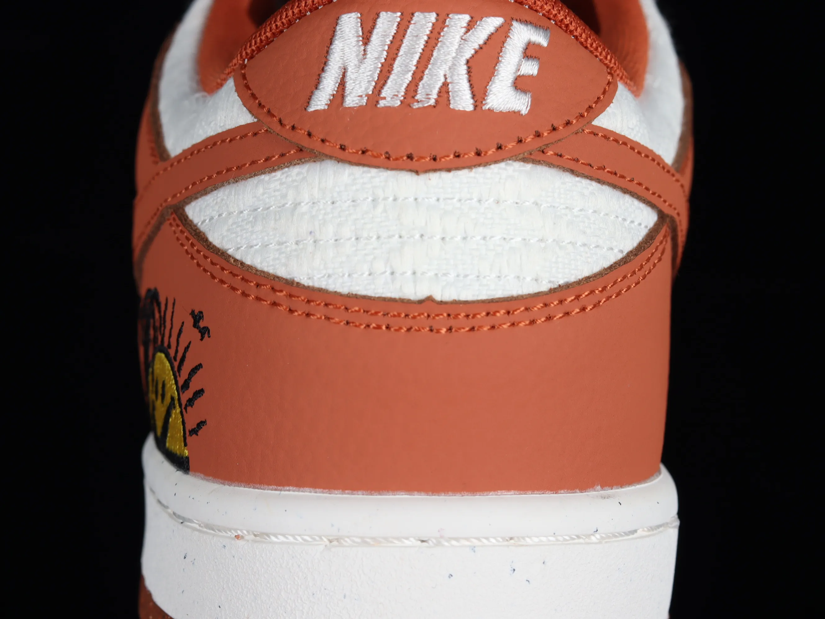 All categories Nk SB Dunk series Nk SB Dunk Low low-top sneakers J version Nk Dunk Low SE "Sun Club" white and orange SB low-top sports and leisure sneakers DR5475-100